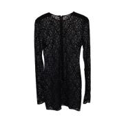 Pre-owned Cotton dresses Dolce & Gabbana Pre-owned , Black , Dames