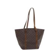 Pre-owned Canvas louis-vuitton-bags Louis Vuitton Vintage , Brown , Da...