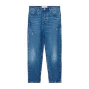 Licht Indigo Denim Jeans Ami Paris , Blue , Heren