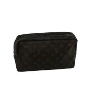 Pre-owned Canvas louis-vuitton-bags Louis Vuitton Vintage , Black , Da...