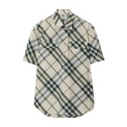 Short Sleeve Shirts Burberry , Multicolor , Heren