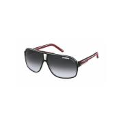 Zwarte Stijlvolle Zonnebril voor Trendy Look Carrera , Black , Unisex