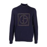 Sweatshirts Giorgio Armani , Blue , Heren