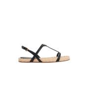 Sandals Prada , Black , Dames