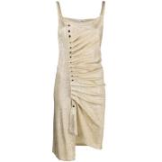 Midi Dresses Paco Rabanne , Gray , Dames