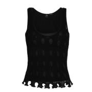 Sleeveless Tops Pinko , Black , Dames