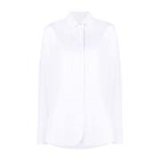 Plisse Shirt - Stijlvol en Trendy Jil Sander , White , Dames