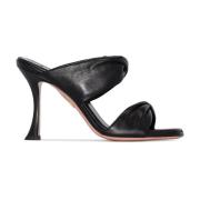 Flat Sandals Aquazzura , Black , Dames