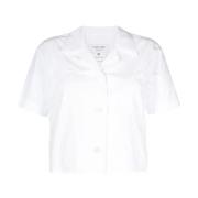 Short Sleeve Shirts Marine Serre , White , Dames