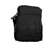 Calvin Klein Black Nylon Shoulder Bag Calvin Klein , Black , Unisex