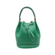 Pre-owned Leather handbags Anya Hindmarch Pre-owned , Green , Dames
