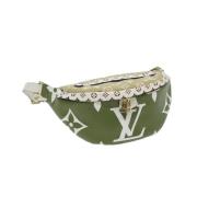 Pre-owned Canvas louis-vuitton-bags Louis Vuitton Vintage , Green , Da...