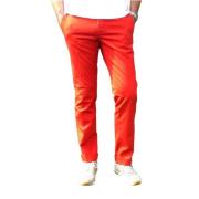 Chino Broek met Rechte Pasvorm Mason's , Red , Heren