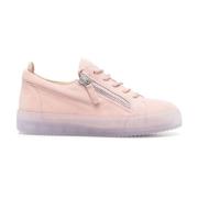 Beige Gesloten Platte Sneakers Stijlvol Comfort Giuseppe Zanotti , Bei...