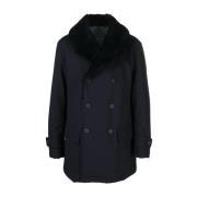 Coats Giorgio Armani , Black , Heren
