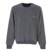 Heren Regular Fit Sweatshirt PS By Paul Smith , Gray , Heren