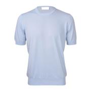 Vintage Organisch Katoenen T-shirt Paolo Fiorillo Capri , Blue , Heren