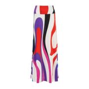 Maxi Skirts Emilio Pucci , Multicolor , Dames