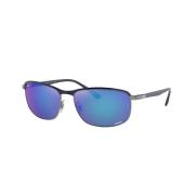 Rb3671Ch Zonnebril Ray-Ban , Blue , Heren