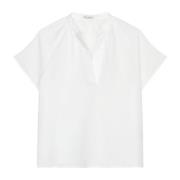 Linnen blouse normaal Marc O'Polo , White , Dames