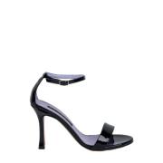 High Heel Sandals Albano , Black , Dames