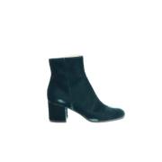 Pre-owned Velvet boots Gianvito Rossi Pre-owned , Green , Dames