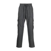 Straight Trousers Brioni , Gray , Heren