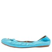 Pre-owned Suede flats Marc Jacobs Pre-owned , Blue , Dames