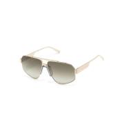 Spp106 08Ff Sunglasses Philipp Plein , Yellow , Heren