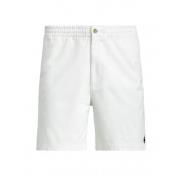 Klassieke Katoenmix Prepster Shorts Polo Ralph Lauren , White , Heren