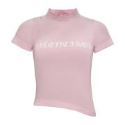 T-shirt met logo Balenciaga , Pink , Dames