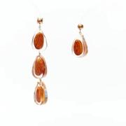 Pre-owned Fabric earrings Jacquemus Pre-owned , Brown , Dames