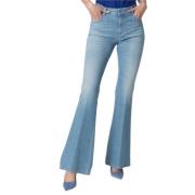 Vintage Flared Jeans voor vrouwen Kocca , Blue , Dames
