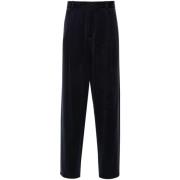 Straight Trousers Giorgio Armani , Blue , Heren