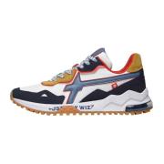 Suede and technical fabric sneakers Breeze-M. W6Yz , Multicolor , Here...