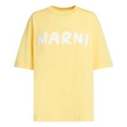 T-shirts Marni , Yellow , Dames