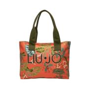 Stijlvolle Leren Tote Tas Liu Jo , Multicolor , Dames