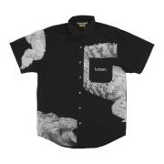 Zwarte Krokodil Streetwear T-Shirt Iuter , Black , Heren