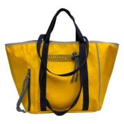 Pre-owned Fabric totes Moncler Pre-owned , Yellow , Dames