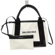 Pre-owned Canvas balenciaga-bags Balenciaga Vintage , Beige , Dames