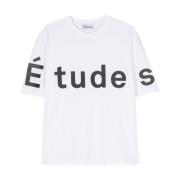 T-Shirts Études , White , Heren