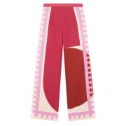 Trousers Mare Di Latte , Pink , Dames