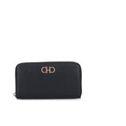 Wallets & Cardholders Salvatore Ferragamo , Black , Dames