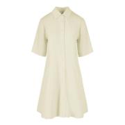 Shirt Dresses BomBoogie , Beige , Dames