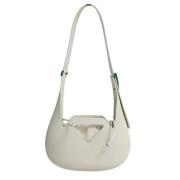 Pre-owned Plastic shoulder-bags Bottega Veneta Vintage , White , Dames