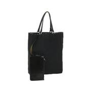 Pre-owned Canvas fendi-bags Fendi Vintage , Black , Dames