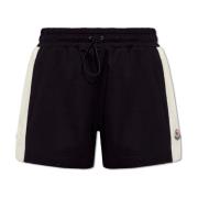 Katoenen shorts Moncler , Blue , Dames