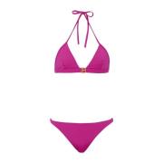 B driehoek bikini Balmain , Purple , Dames