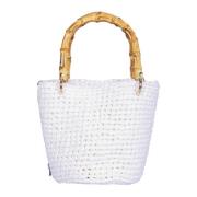 Tote Bags Chica London , White , Dames