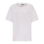 Oversized T-shirt Rotate Birger Christensen , White , Dames